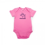 Babybody - Logo - Pink 0-3 Monate
