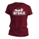 Sportclub Dynamo - T-Shirt - Ost Berlin - weinrot - Gr: XS