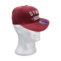 Sportclub Dynamo - Snapback Flatcap - Dynamo Hockey - weinrot