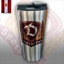 Sportclub Dynamo - Thermobecher - Logo - Edelstahl