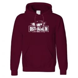 Sportclub Dynamo - Hoody - Ost Berlin - weinrot - Gr: L