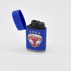 Lausitzer Füchse - Sturmfeuerzeug - Logo - Blau