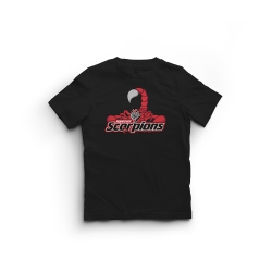 Scorpions - Kinder T-Shirt - schwarz - Logo - Gr: 3-4