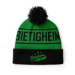 Steelers - Kids Beanie grün mit Bommel - BIETIGHEIM