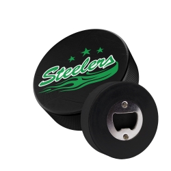 Steelers - Flaschenöffner - Eishockeypuck