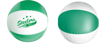 Steelers - Wasserball 25cm - weiss/grün