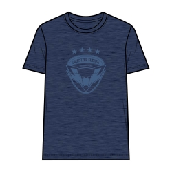 Lausitzer Füchse - T/S - Logo Print - navy / XS